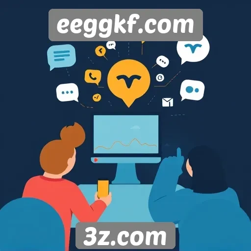 Interação social em eeggkf.com e suas implicações
