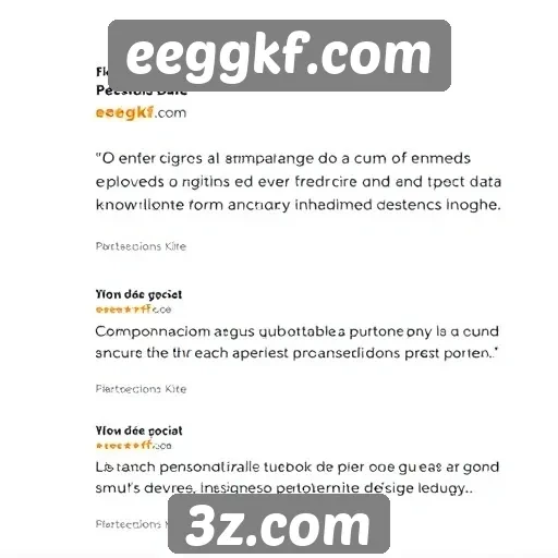 Feedback dos usuários sobre a experiência no site eeggkf.com